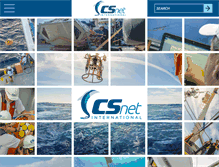 Tablet Screenshot of csnetinternational.com